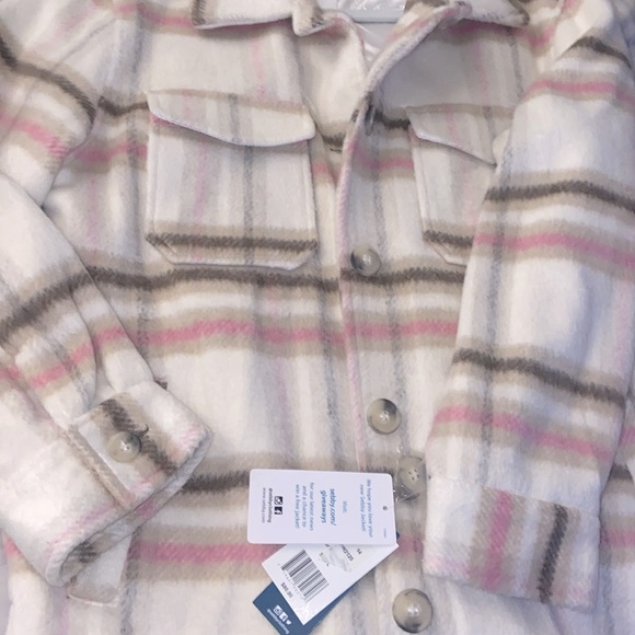 🆕 Women's Sebby Collection Plaid Shacket - Picture 3 of 5
